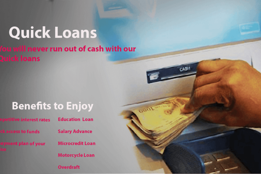 What You Have To Do To Get A Quick Loan; Overdraft