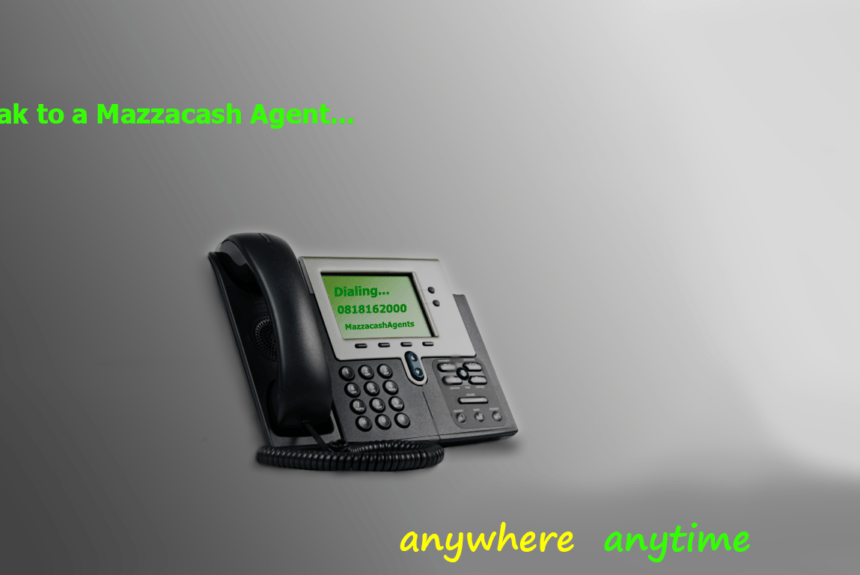 Mazzacash Agents are everywhere…