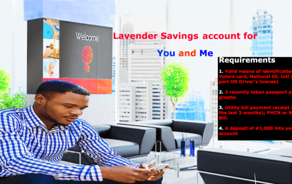 Get stable, Get savings account.